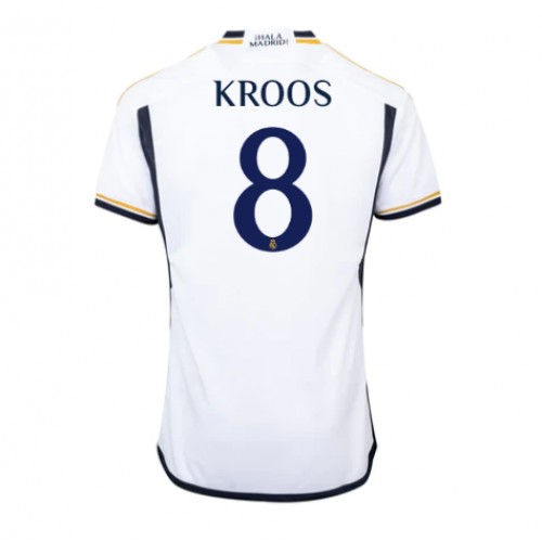 Moški Nogometni dresi Real Madrid Toni Kroos #8 Domači 2023-24 Kratek Rokav